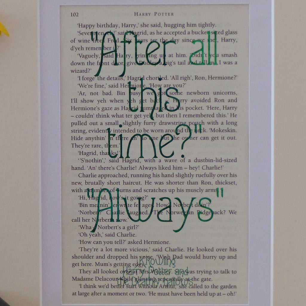 Featured image of post Harry Potter Always Quote Page Number - These technologies are used for things like interest based etsy ads.