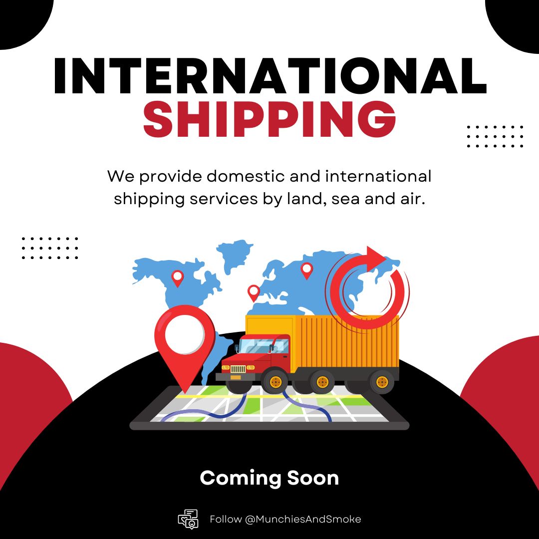 Munchies International Shipping