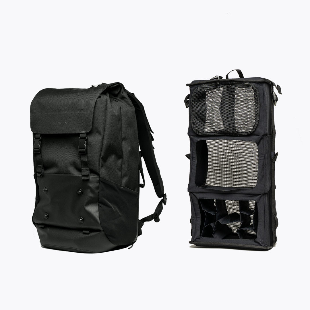 Tropicfeel Shell Backpack black 3点セット | labiela.com