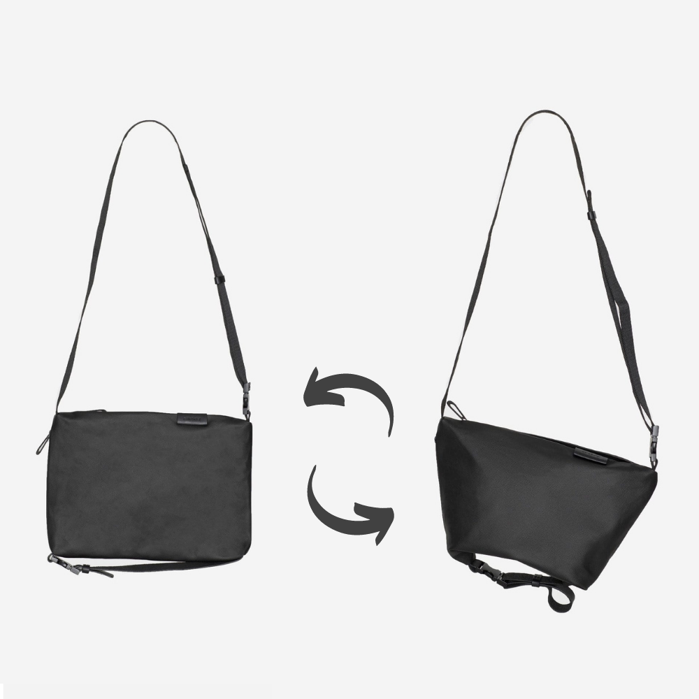 Côte & Ciel Black Hala S Bag