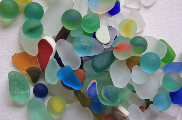 Seaglass from El Salvador