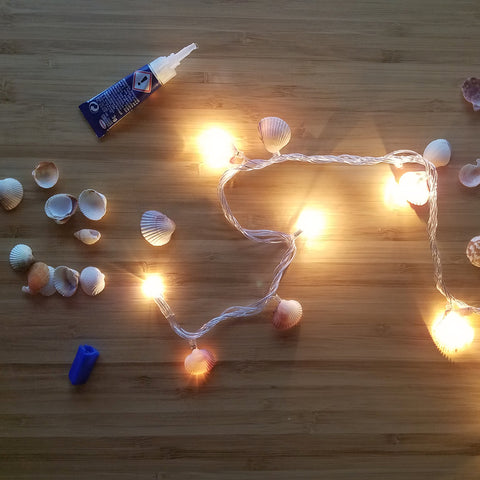 Seashell Fairy Lights Diy Seatail