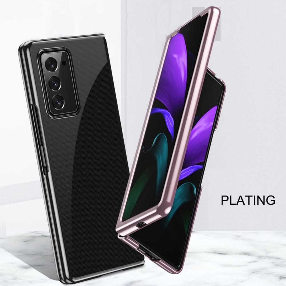 Ultra-thin Electroplated Samsung Galaxy Z Fold2 5G Case - Black
