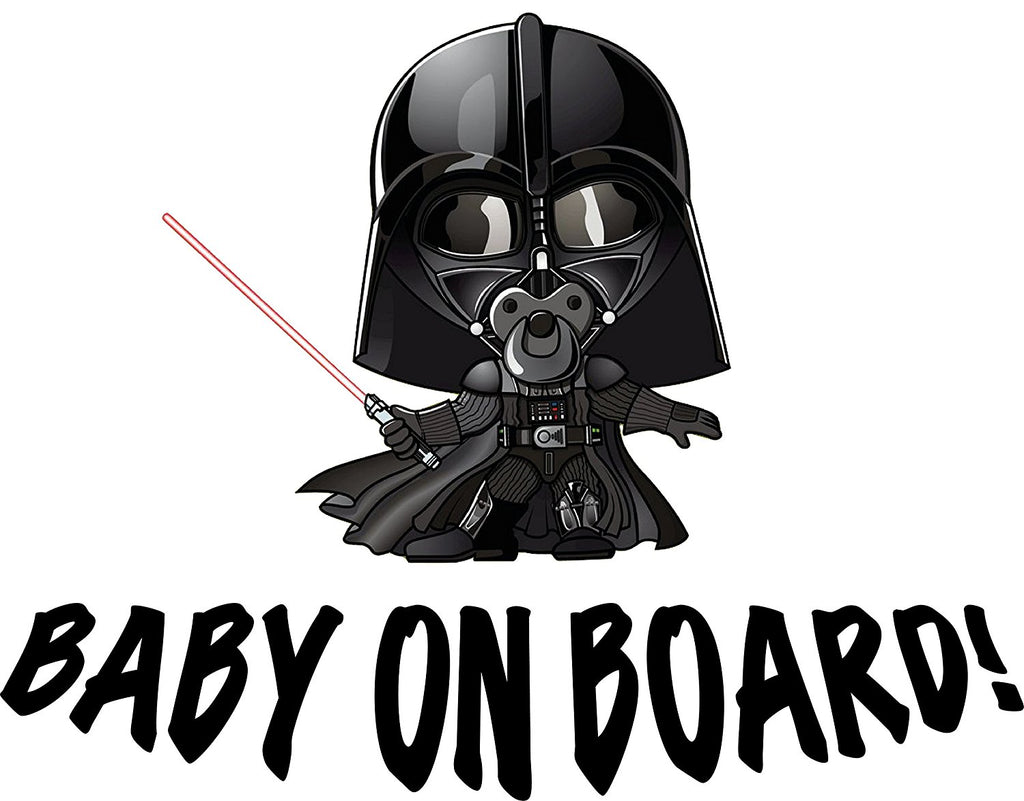 star wars baby on board decal