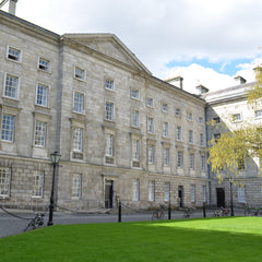 Trinity College facade, Dublin photo: Jim Clarken
