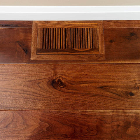 Walnut Hardwood Flooring Vent