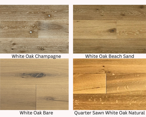 Wide Plank White Oak Floors