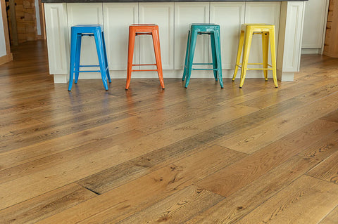 Natural hardwood floors