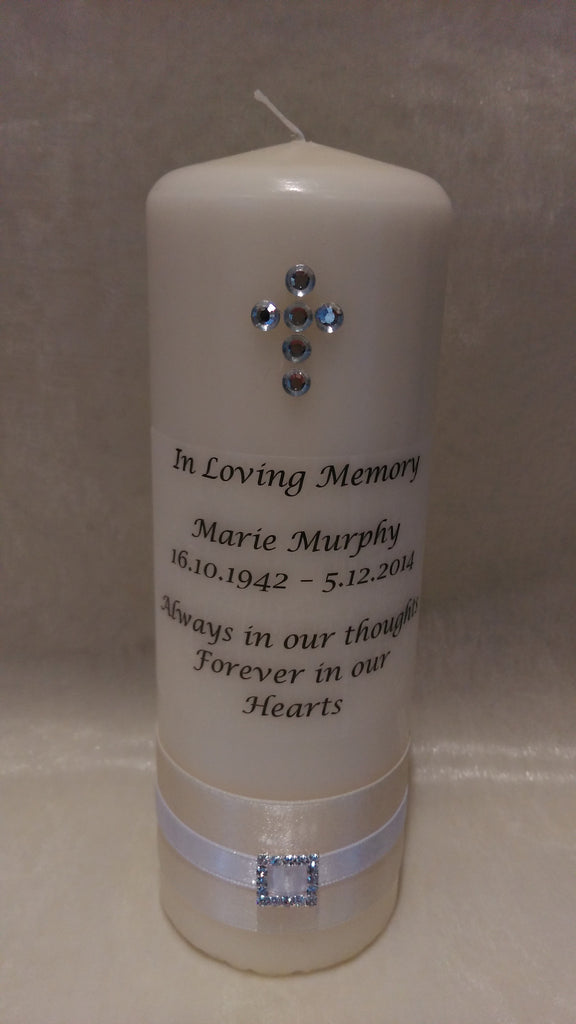 memory candle for wedding