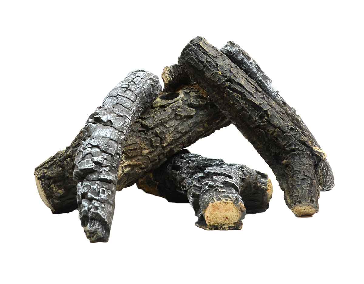 Rimpels gewoon Implementeren 18" Charred Campfire Log Set – R & R Living