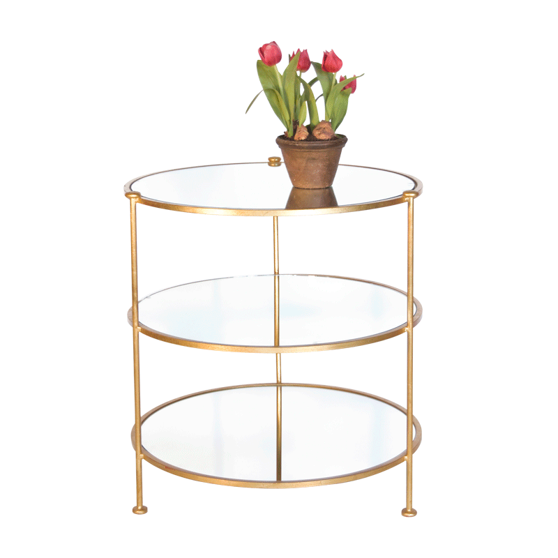 Quinn Three-Tier Side Table