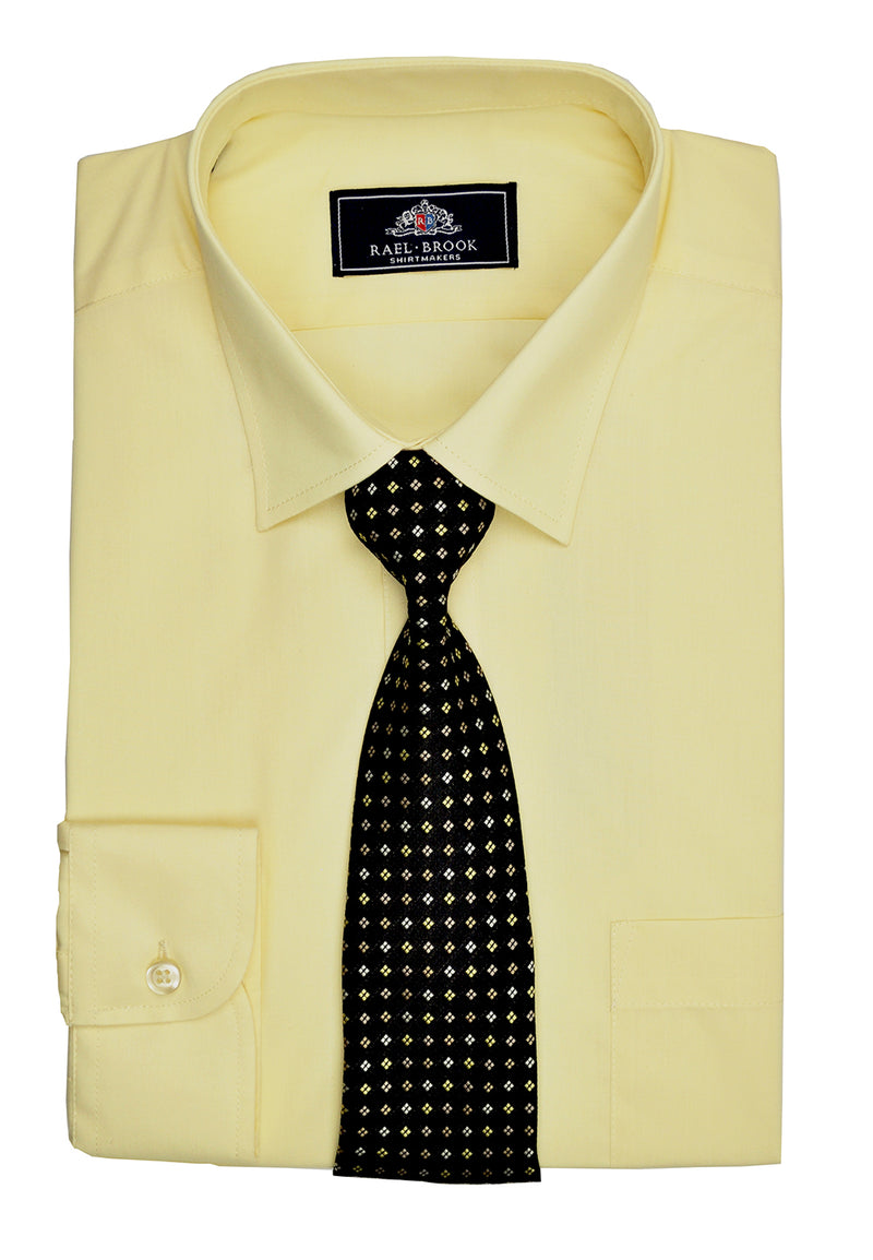 rael brook shirt and tie sets