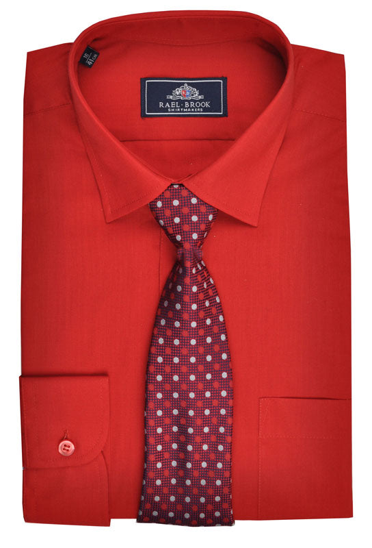 rael brook shirt and tie sets