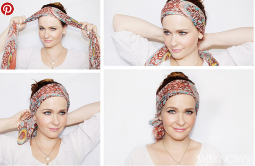 7 Chic Ways To Wear A Silk Scarf In Your Hair (In Just 2 Minutes!) – A.M.