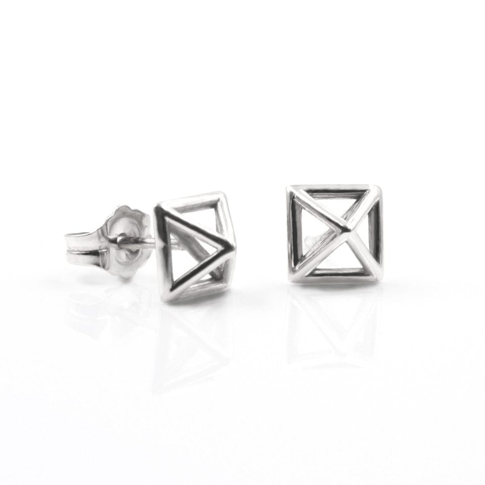 Pyramid Stud Earrings - Giacomelli
