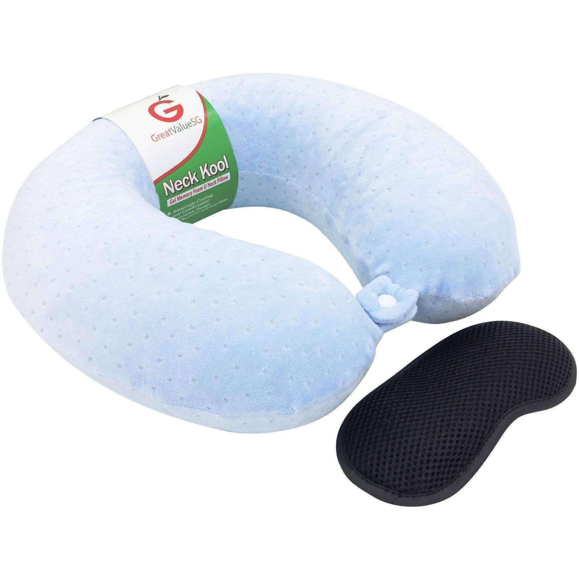 cooling travel neck pillow