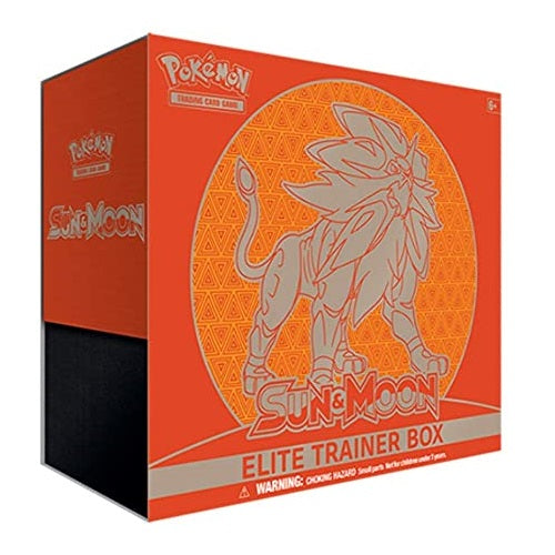 Pokemon TCG Sword & Shield Sun & Moon (Solgaleo) Elite Trainer Box