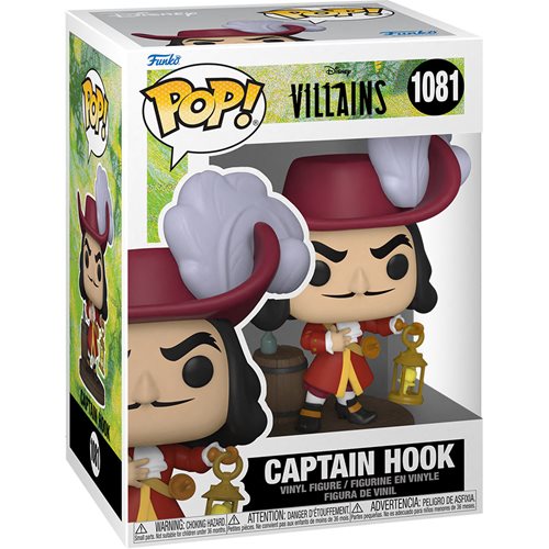Disney Villains Pop! Vinyl Figure Captain Hook [1081] - Fugitive Toys