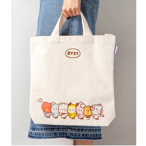 BT21 Minini Canvas Tote Bag — Fugitive Toys