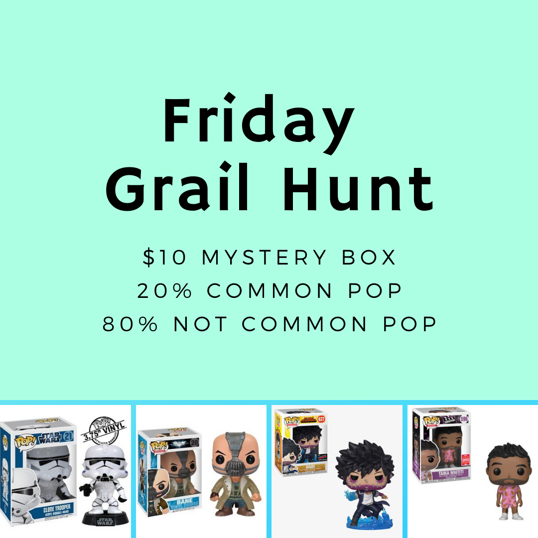 funko pop grail mystery box