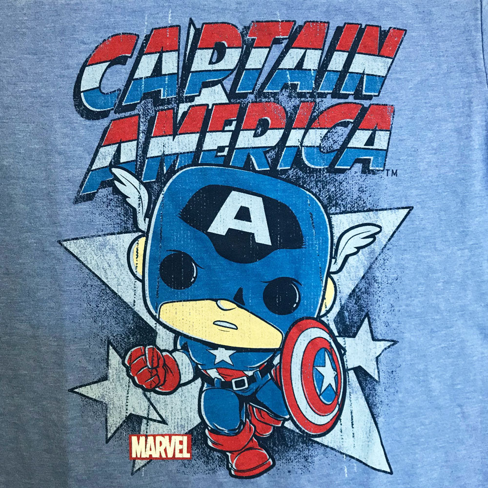 captain america funko pop tee