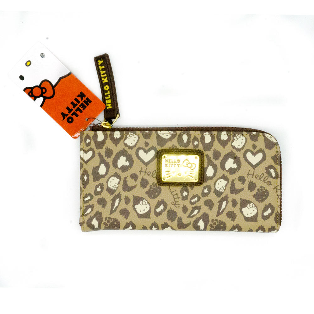 hello kitty leopard purse