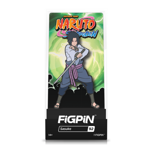 Naruto: Shippuden Sasuke FiGPiN Classic 3-Inch Enamel Pin