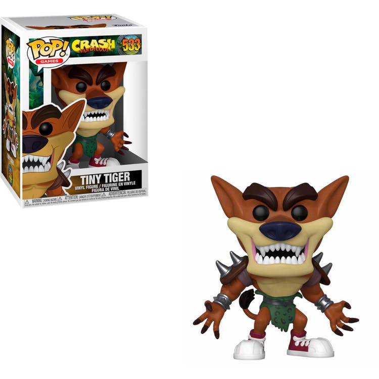 crash bandicoot pop figure