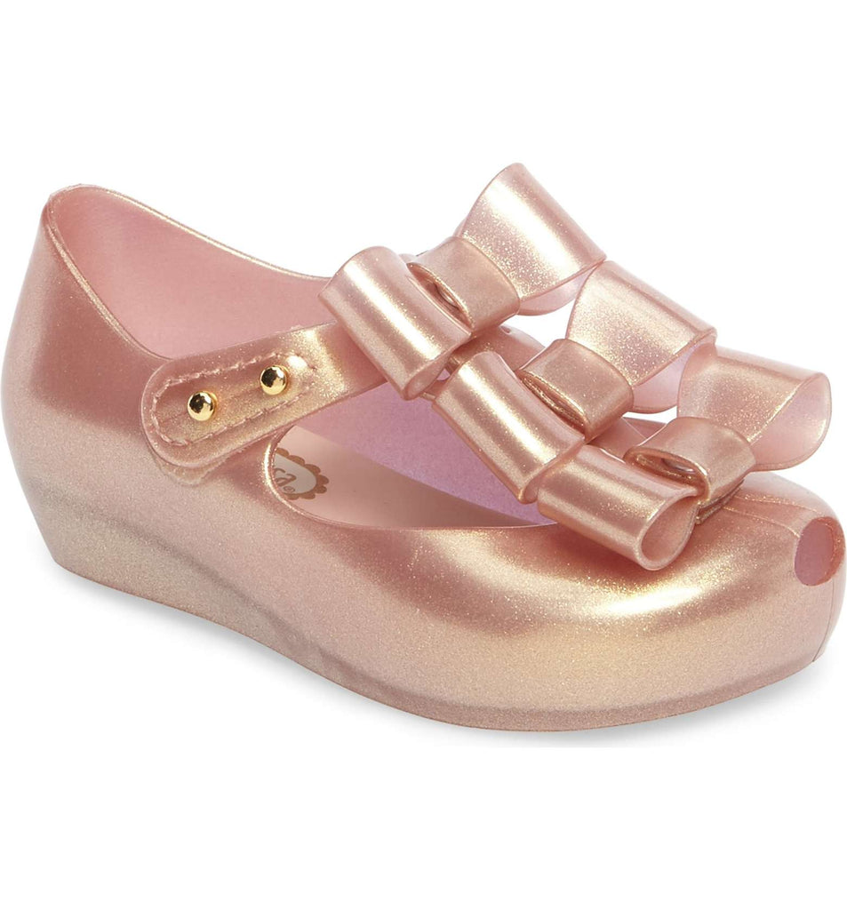 melissa triple bow shoes