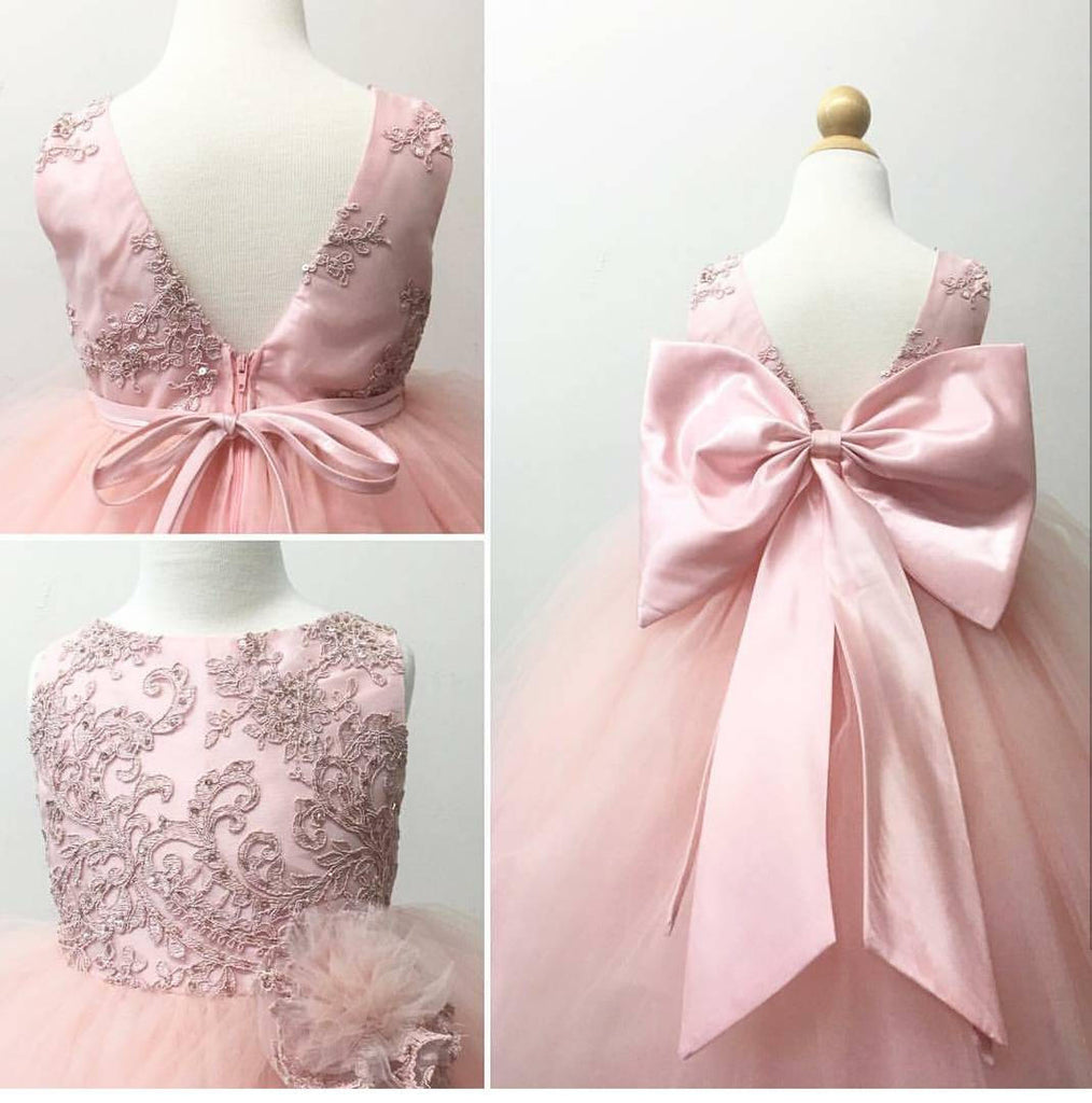 dress with big ribbon at the back