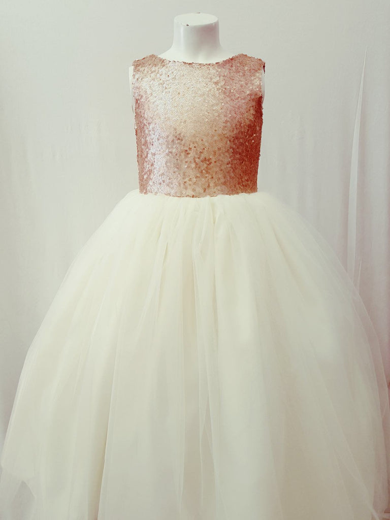 simple elegant flower girl dresses