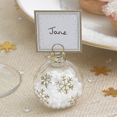 wedding christmas bauble