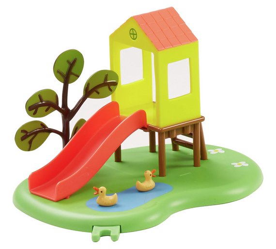 world of peppa playset