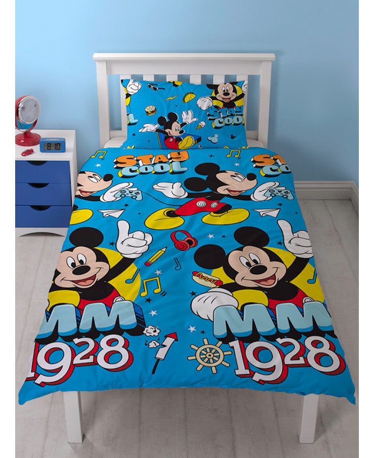 Duvet Covers Sets Mickey Mouse Duvet Cover And Pillowcase Set