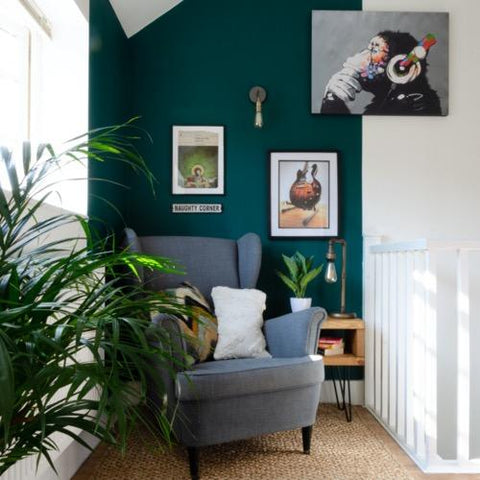 Alton Green dark green eco paint