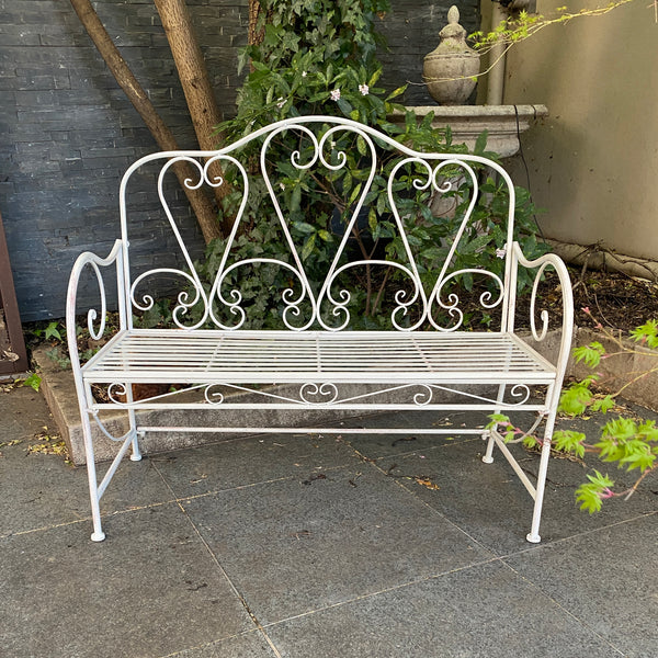 double garden seat