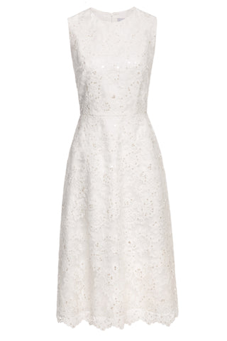Emma Embroidered Tulle Dress