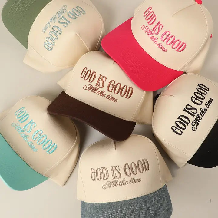 God Is Good All the Time Trucker Hat