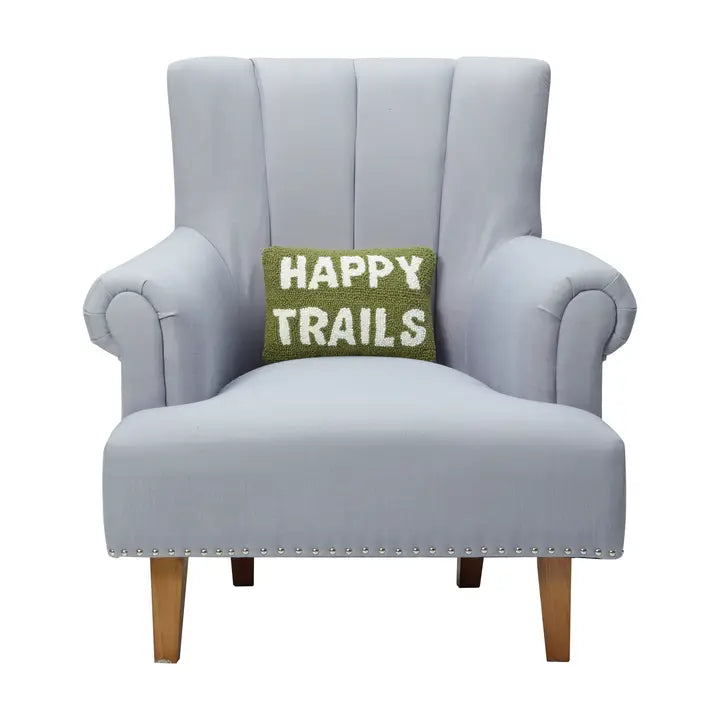 Happy Trails Hook Pillow