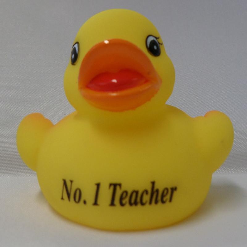 teacher rubber duck