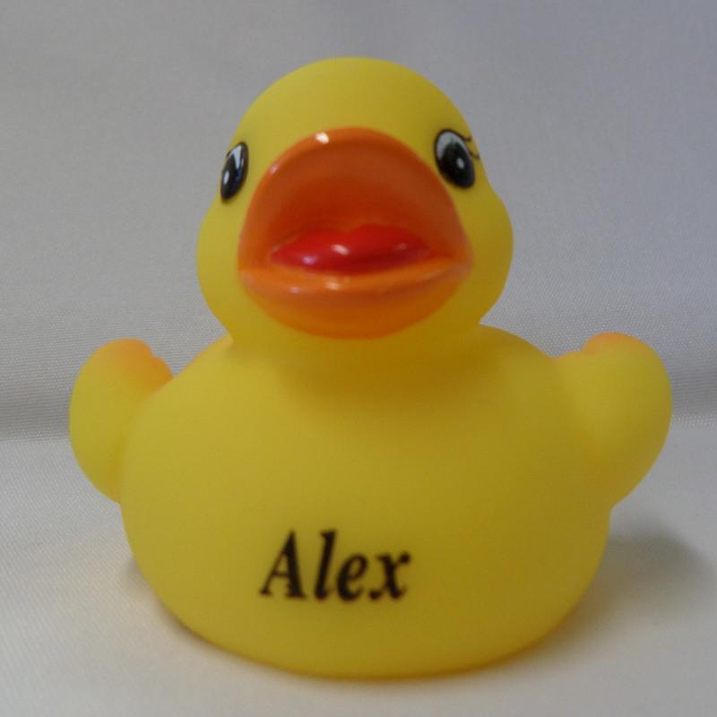 Alex - Personalised Rubber Duck by The 
