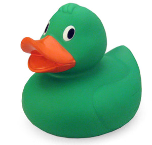 green rubber ducky