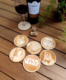 Star Wars Coasters Set of 6