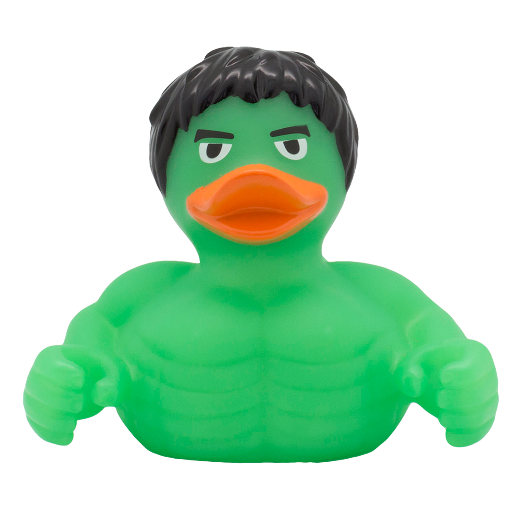 green rubber ducky