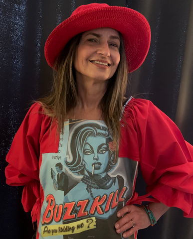 Buzzkill is part of the Blue Bohemian fashion line by Beluxe 