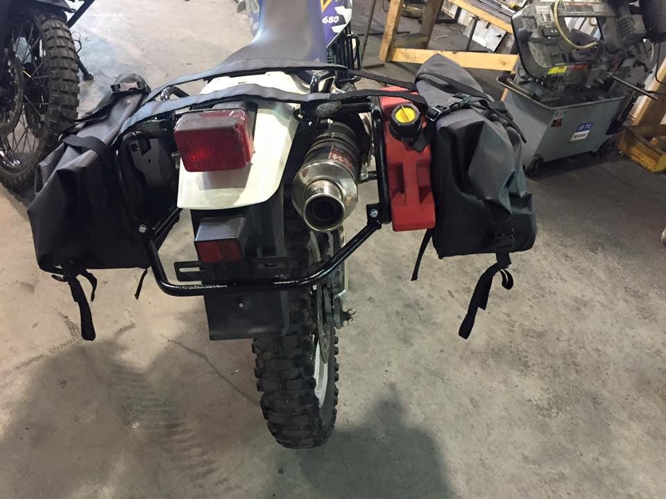 suzuki dr650 panniers