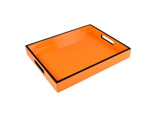 Orange with Black Trim - Reiko Tray - Days of Eid