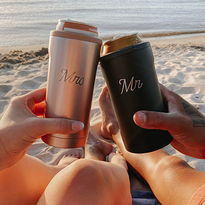 Mrs Tumbler- Personalized Skinny Tumbler- Stainless Steel Tumbler- Mrs  Gift- Mrs- Just Married Gift- Dishwasher Safe