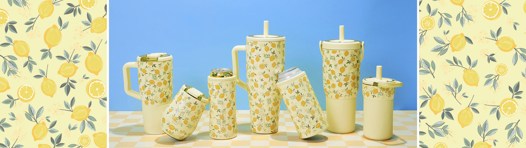 Limoncello drinkware.
