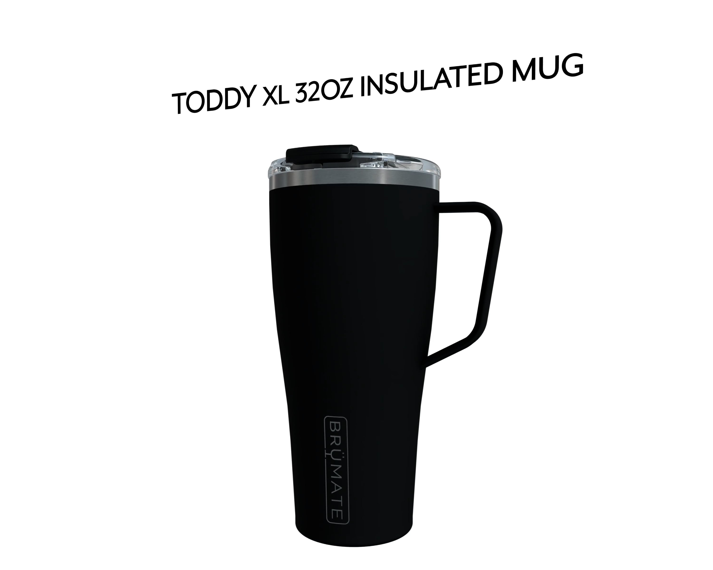 BruMate Toddy XL 32oz Mug, Matte Black